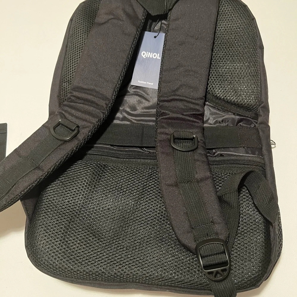 Travel Laptop Backpack Anti-Theft Business Work Backpacks Bag+Usb Charger-QINOL